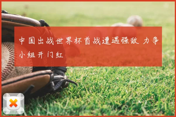 中国出战世界杯首战遭遇强敌 力争小组开门红